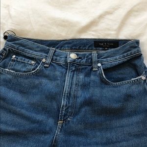 Rag & Bone High Rise Ankle Skinny Jean